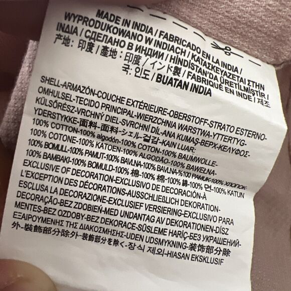 Vans Button Up Shirt Men Large Grey Peach Short Sleeve Casual Top Off The Wall - Picture 4 of 13